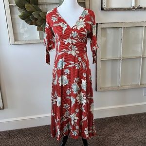 Jessica Simpson long floral dress size M